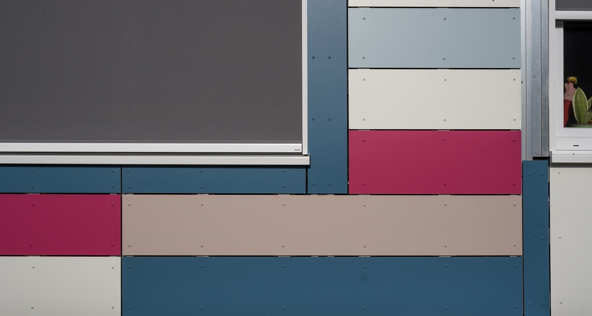 Bardage façades en panneaux HPL école Buggenhout