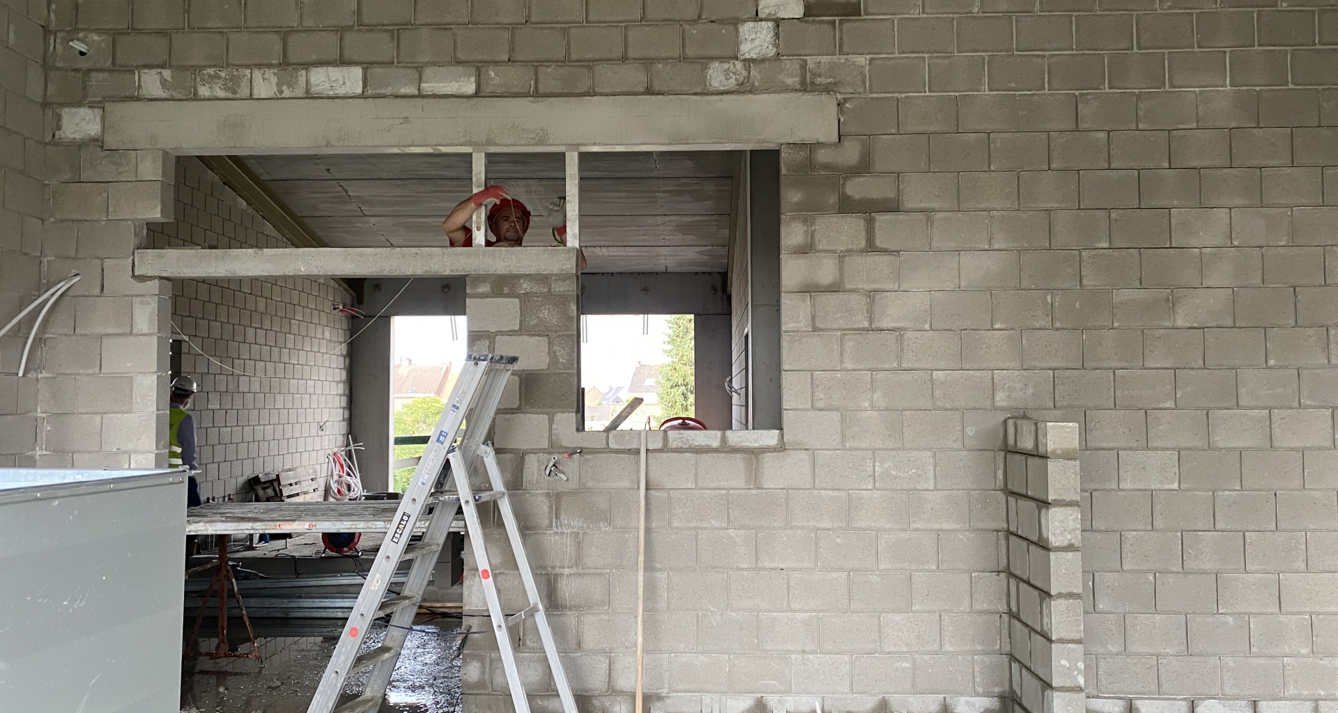 Maçonnerie et bloc béton