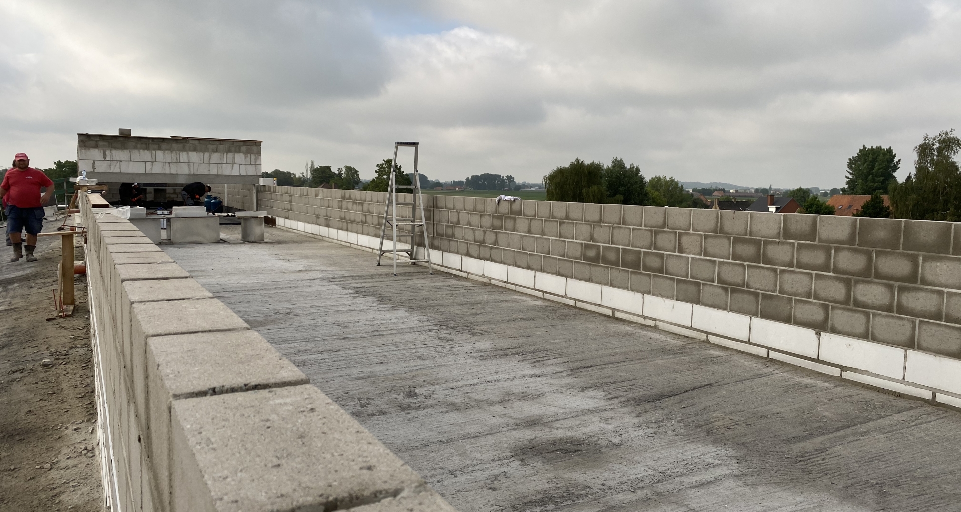 Maçonnerie et bloc béton