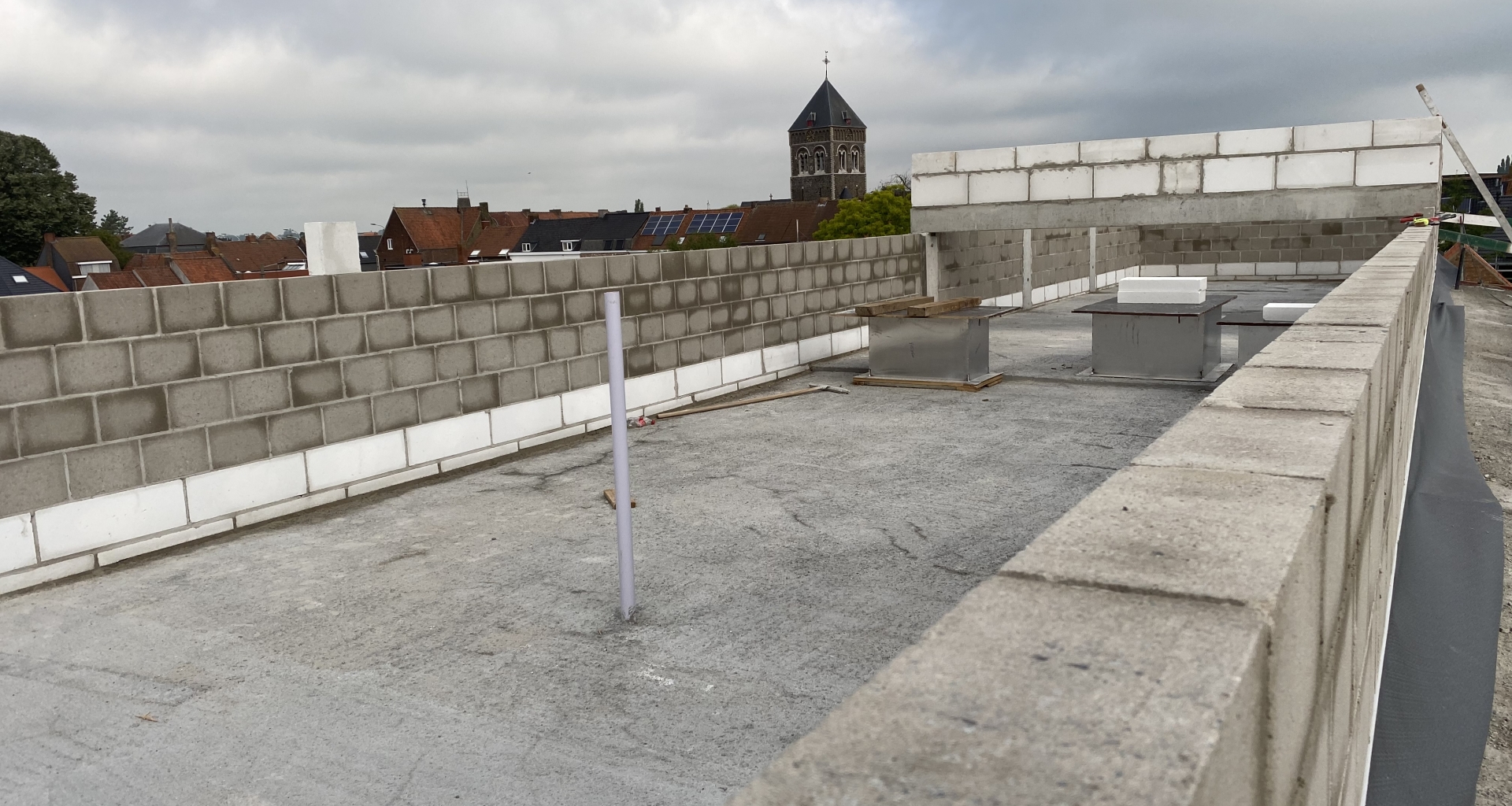 Maçonnerie et bloc béton