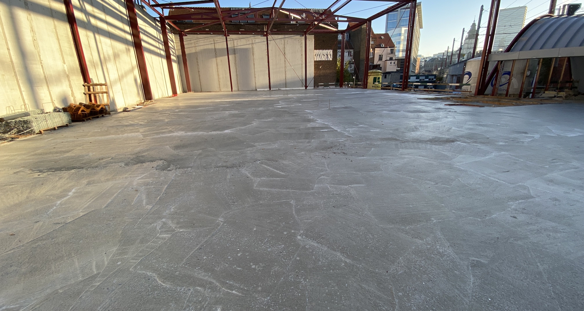 Nouvelle construction Salle du Sport Bruxelles