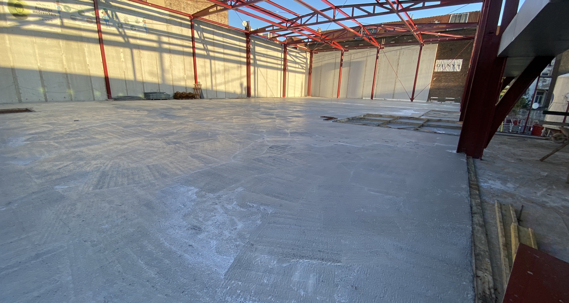 Nouvelle construction Salle du Sport Bruxelles