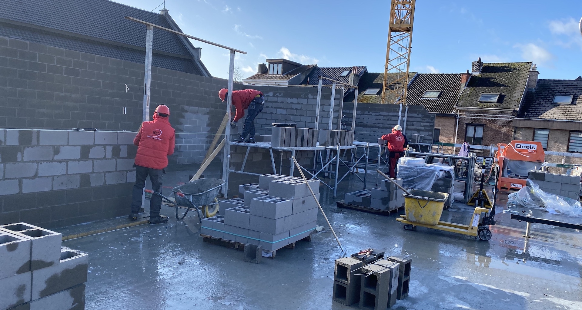 Construction école Vilvoorde