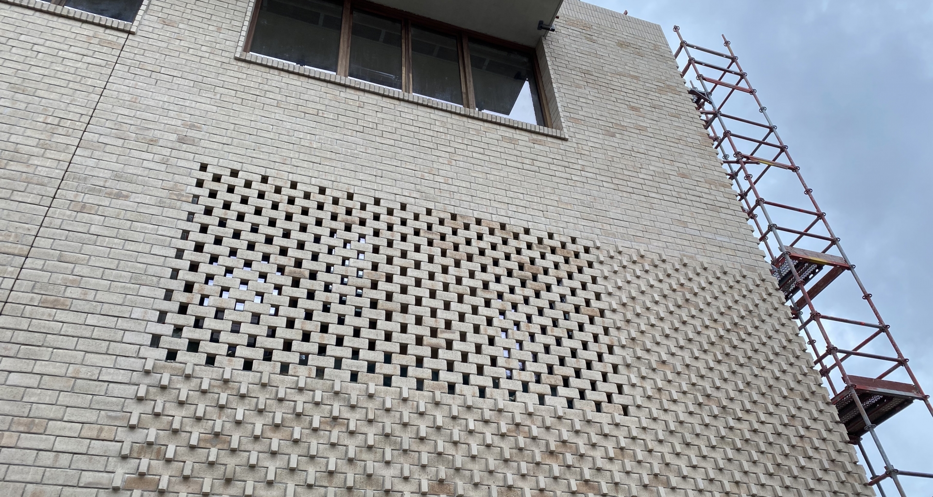 Travaux de brique facade